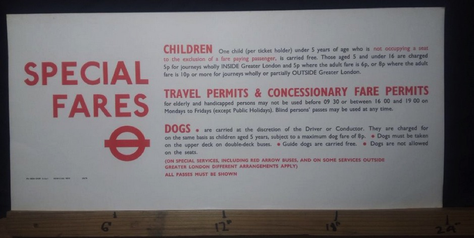 Vintage London Transport Posters available